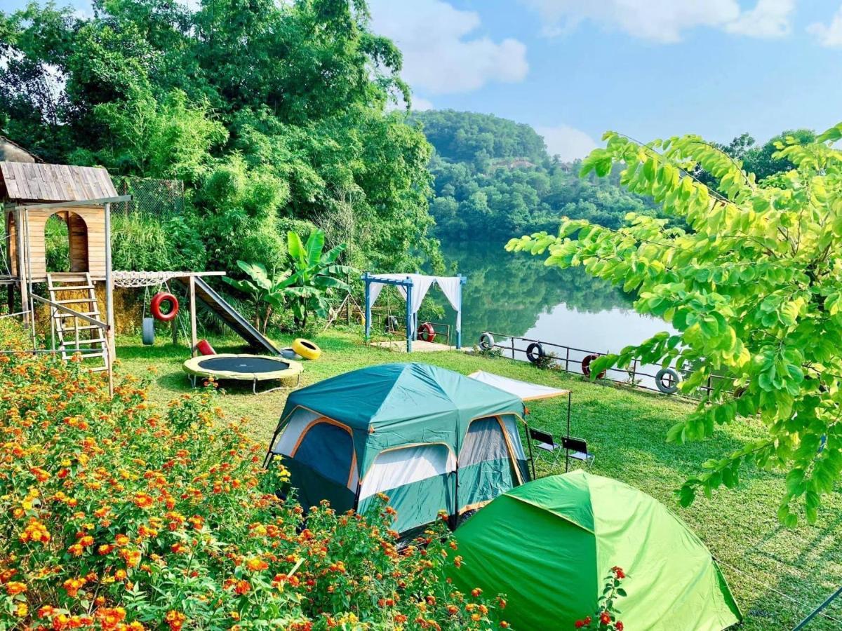 Holi Lakeside Villa Ba VIハノイ市 エクステリア 写真