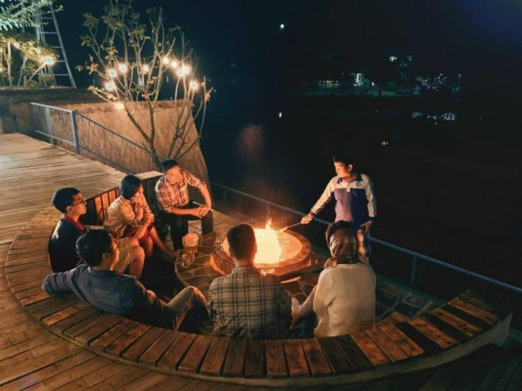 Holi Lakeside Villa Ba VIハノイ市 エクステリア 写真
